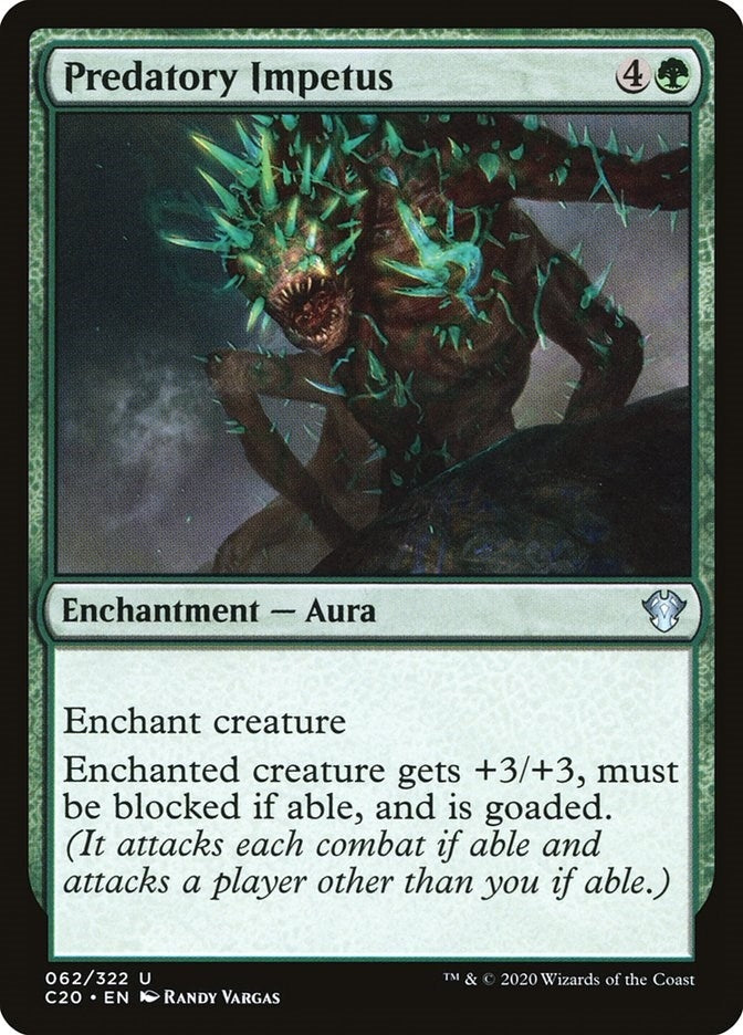 Image for Predatory Impetus (Commander 2020) (62) - Magic: The Gathering