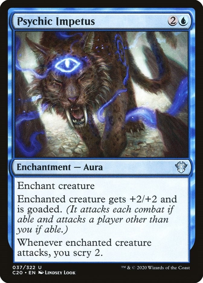 Image for Psychic Impetus (Commander 2020) (37) - Magic: The Gathering