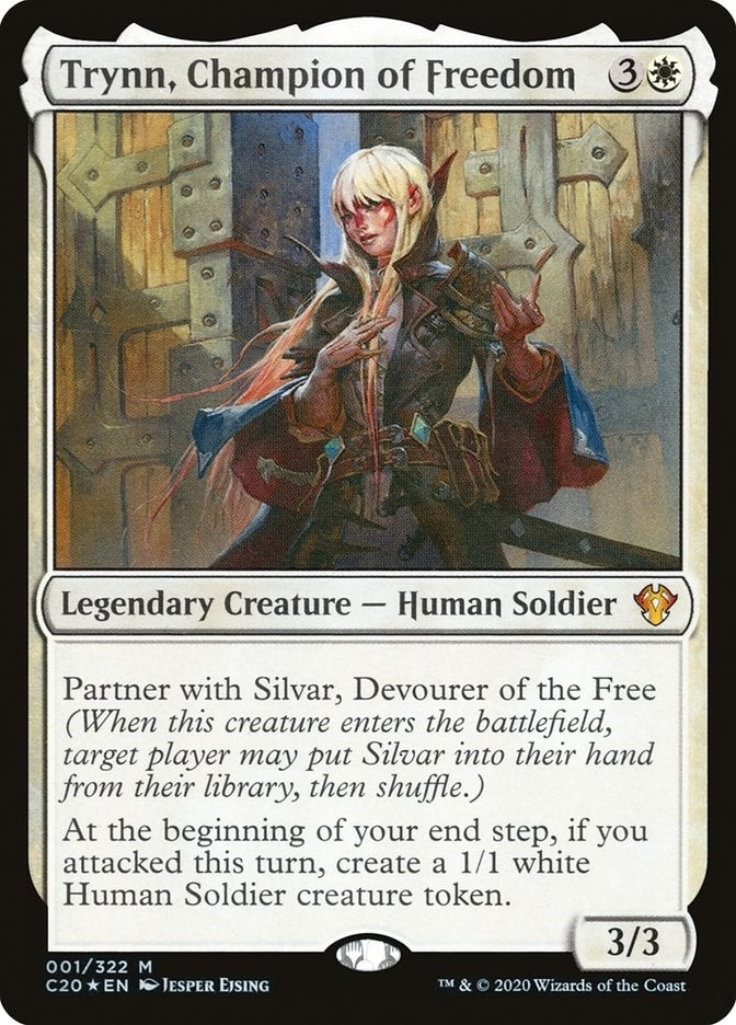 Image for Trynn, Champion of Freedom (Commander 2020) (1) - Magic: The Gathering