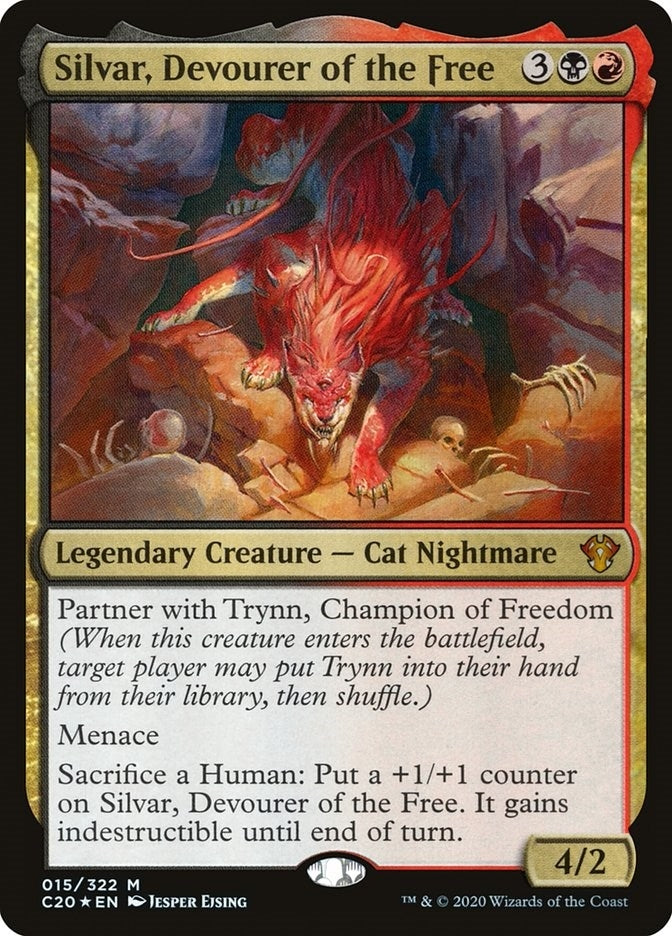 Image for Silvar, Devourer of the Free (Commander 2020) (15) - Magic: The Gathering