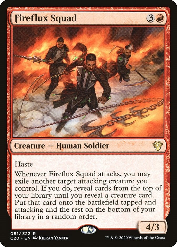 Image for Fireflux Squad (Commander 2020) (51) - Magic: The Gathering