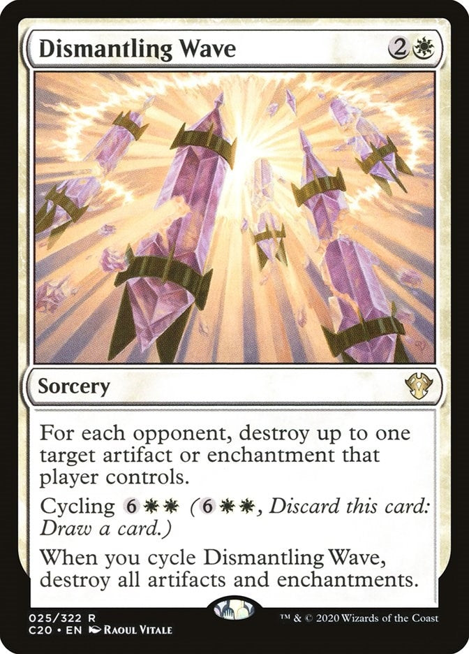 Image for Dismantling Wave (Commander 2020) (25) - Magic: The Gathering