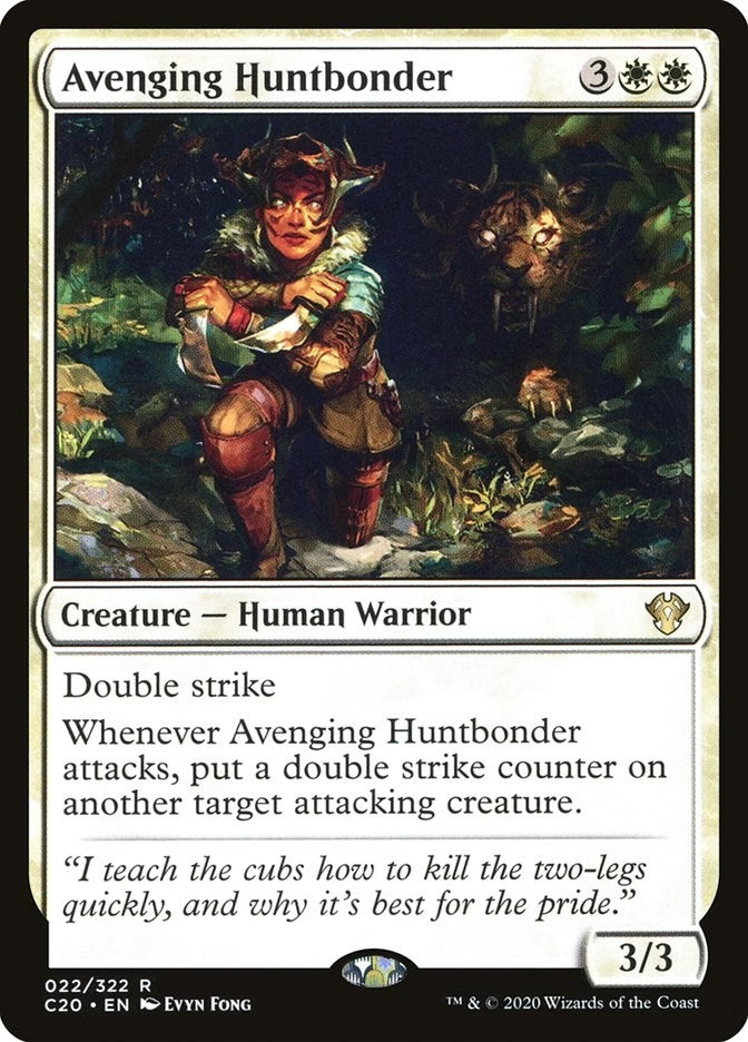 Image for Avenging Huntbonder (Commander 2020) (22) - Magic: The Gathering