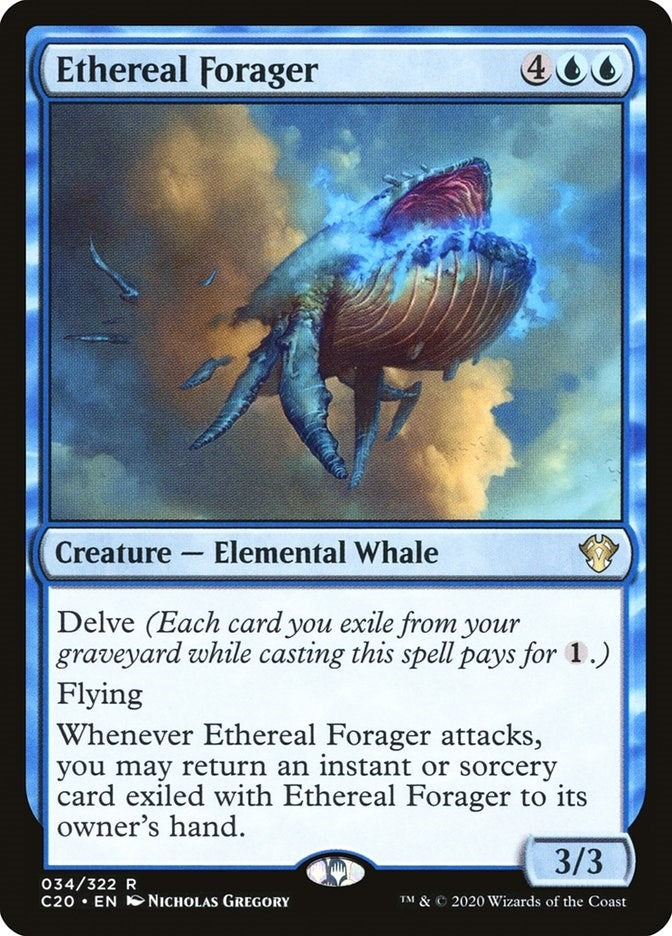 Image for Ethereal Forager (Commander 2020) (34) - Magic: The Gathering