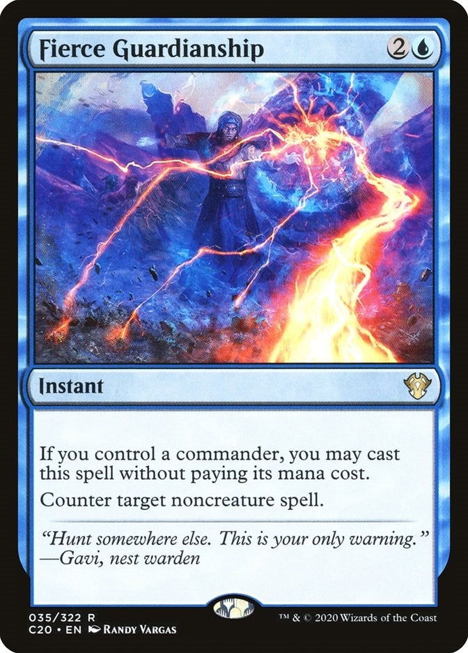 Image for Fierce Guardianship (Commander 2020) (35) - Magic: The Gathering