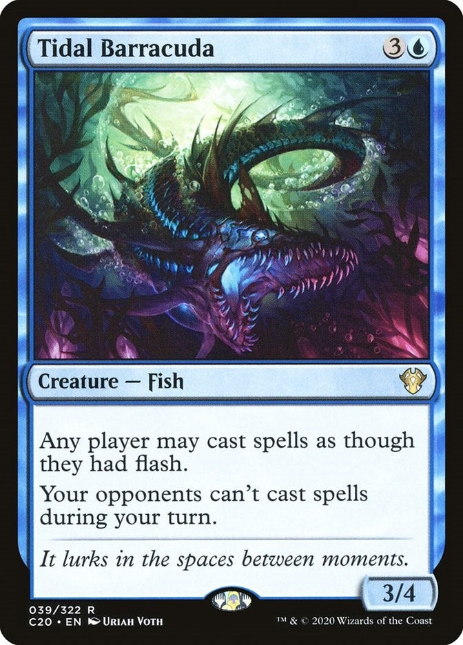 Image for Tidal Barracuda (Commander 2020) (39) - Magic: The Gathering