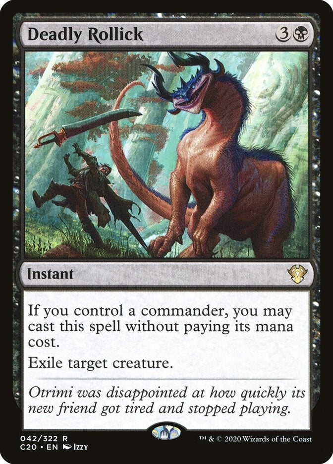 Image for Deadly Rollick (Commander 2020) (42) - Magic: The Gathering