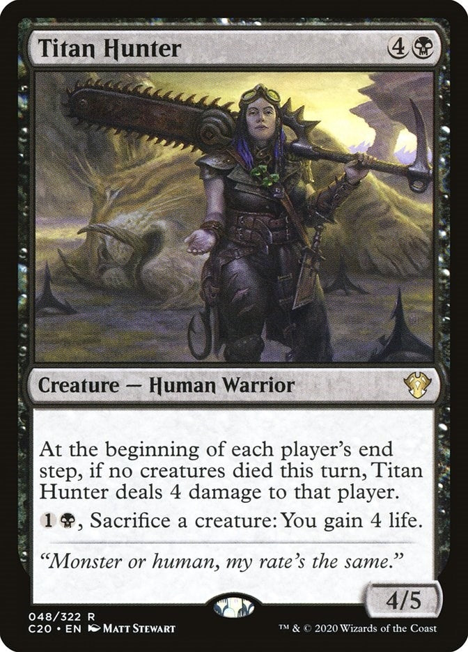 Image for Titan Hunter (Commander 2020) (48) - Magic: The Gathering