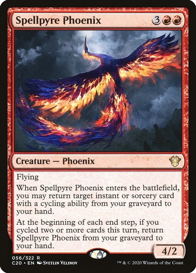 Image for Spellpyre Phoenix (Commander 2020) (56) - Magic: The Gathering