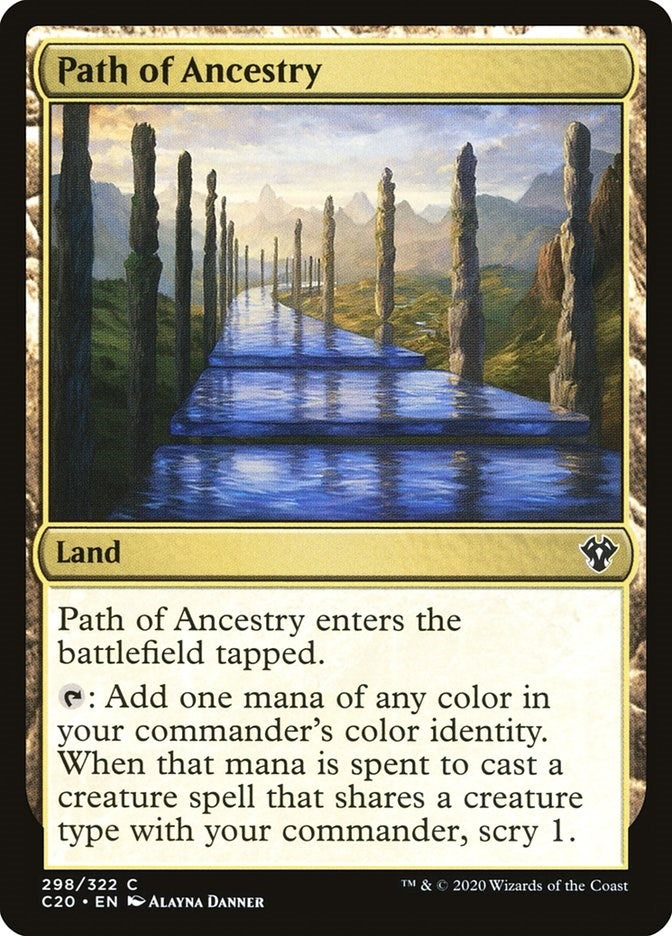 Image for Path of Ancestry (Commander 2020) (298) - Magic: The Gathering