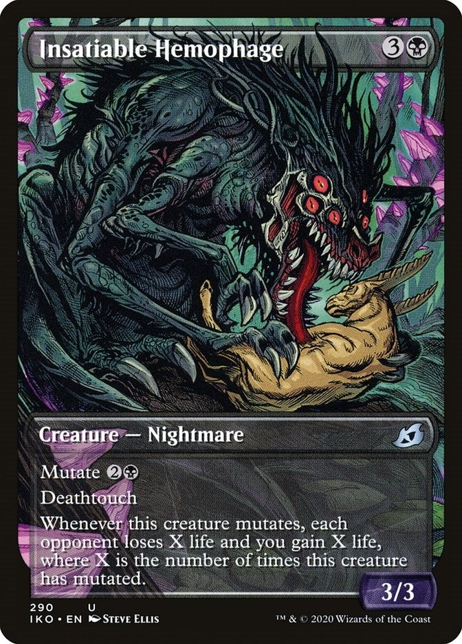 Image for Insatiable Hemophage (Showcase) (Ikoria: Lair of Behemoths) (290) - Magic: The Gathering