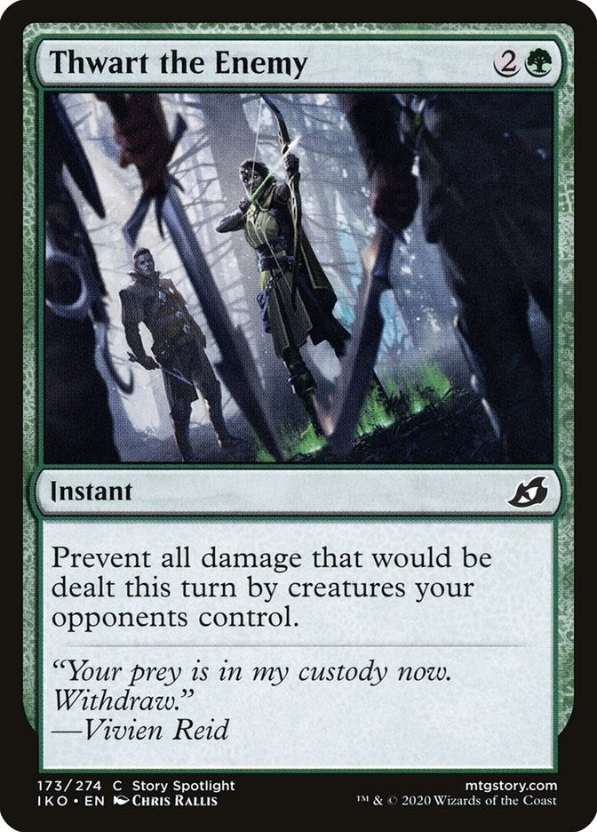 Image for Thwart the Enemy (Ikoria: Lair of Behemoths) (173) - Magic: The Gathering