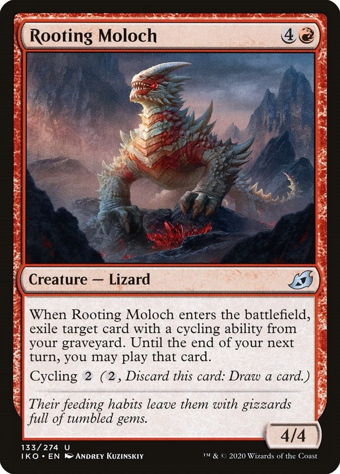 Image for Rooting Moloch (Ikoria: Lair of Behemoths) (133) - Magic: The Gathering