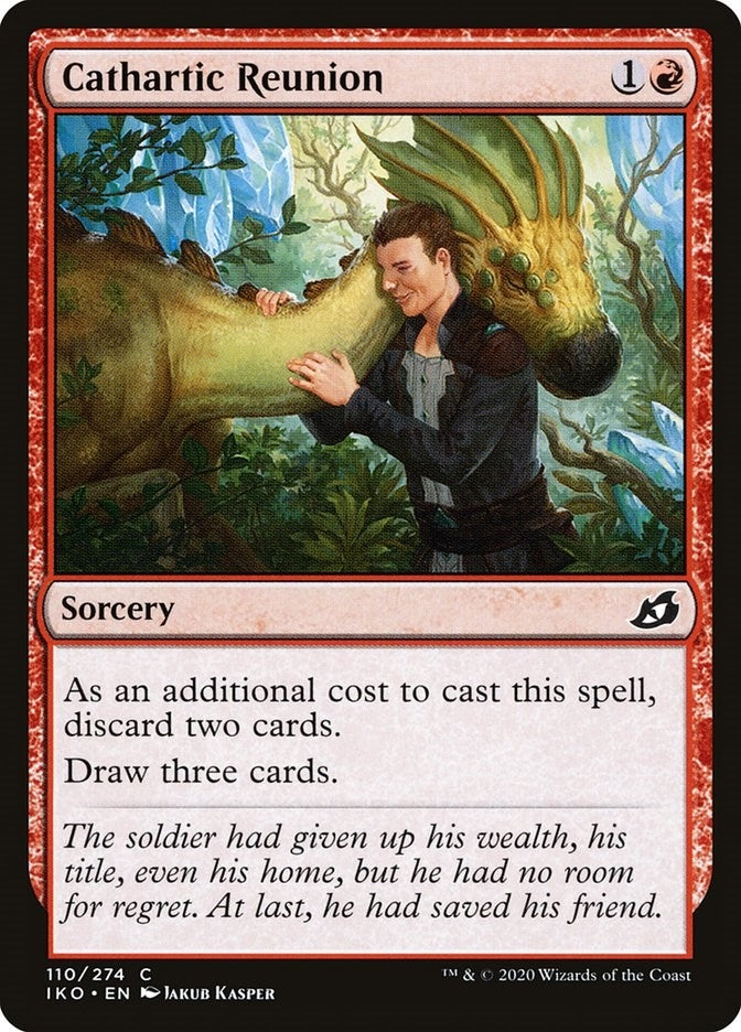 Image for Cathartic Reunion (Ikoria: Lair of Behemoths) (110) - Magic: The Gathering