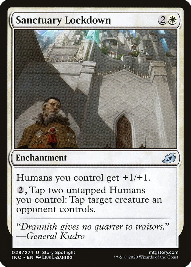Image for Sanctuary Lockdown (Ikoria: Lair of Behemoths) (28) - Magic: The Gathering