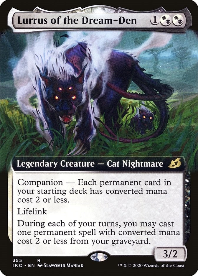 Image for Lurrus of the Dream-Den (Extended Art) (Ikoria: Lair of Behemoths) (355) - Magic: The Gathering