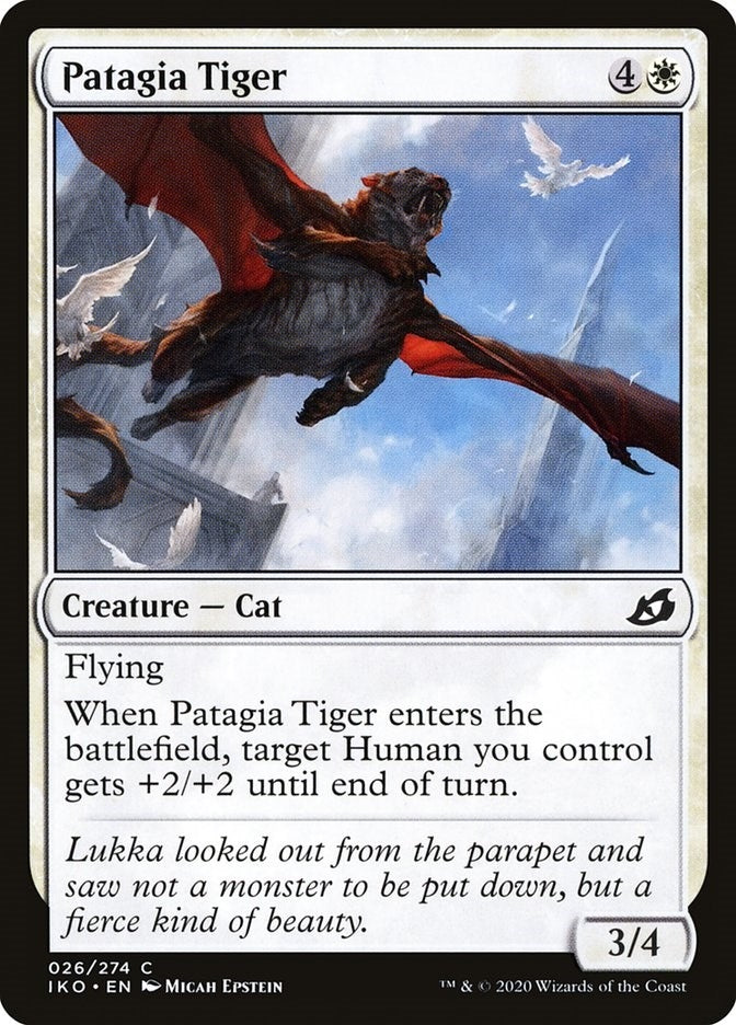 Image for Patagia Tiger (Ikoria: Lair of Behemoths) (26) - Magic: The Gathering