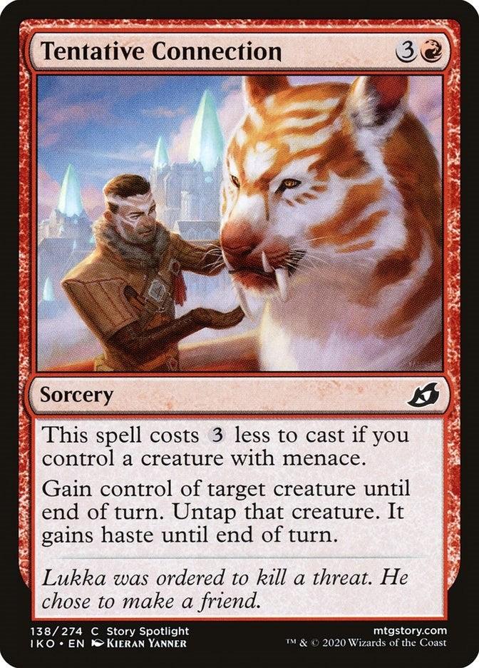 Image for Tentative Connection (Ikoria: Lair of Behemoths) (138) - Magic: The Gathering
