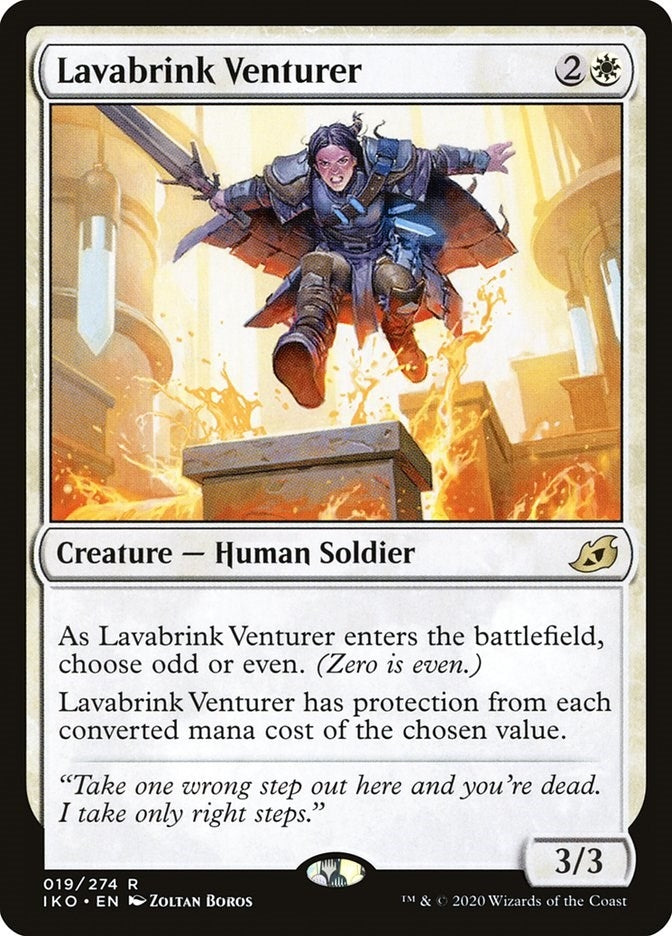 Image for Lavabrink Venturer (Ikoria: Lair of Behemoths) (19) - Magic: The Gathering
