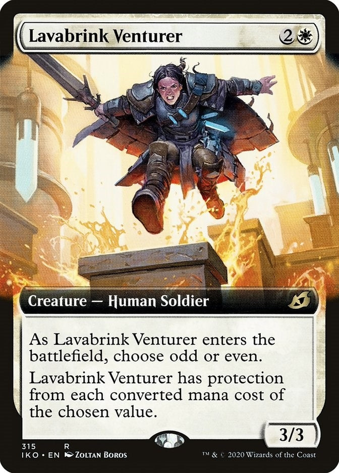 Image for Lavabrink Venturer (Extended Art) (Ikoria: Lair of Behemoths) (315) - Magic: The Gathering