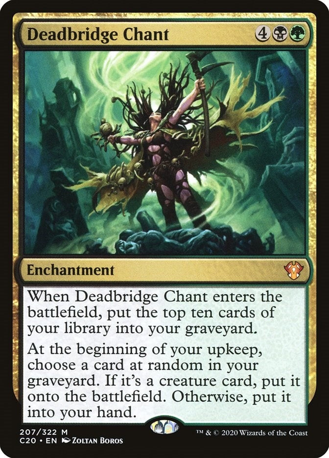 Image for Deadbridge Chant (Commander 2020) (207) - Magic: The Gathering