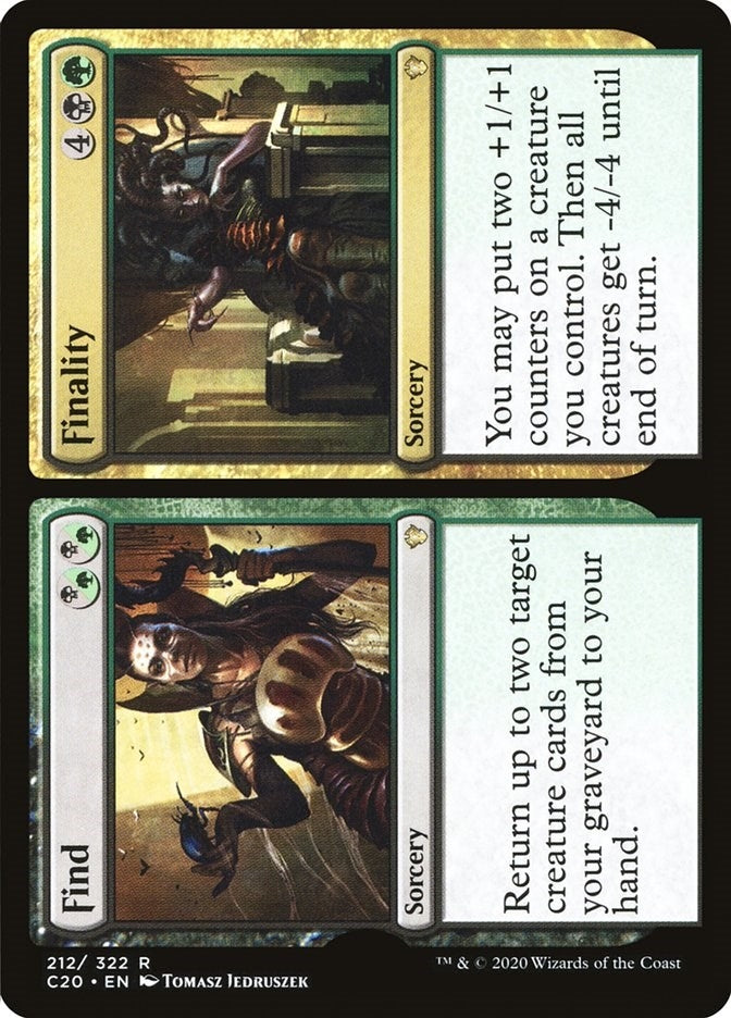 Image for Find // Finality (Commander 2020) (212) - Magic: The Gathering