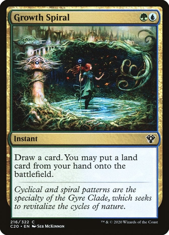 Image for Growth Spiral (Commander 2020) (216) - Magic: The Gathering