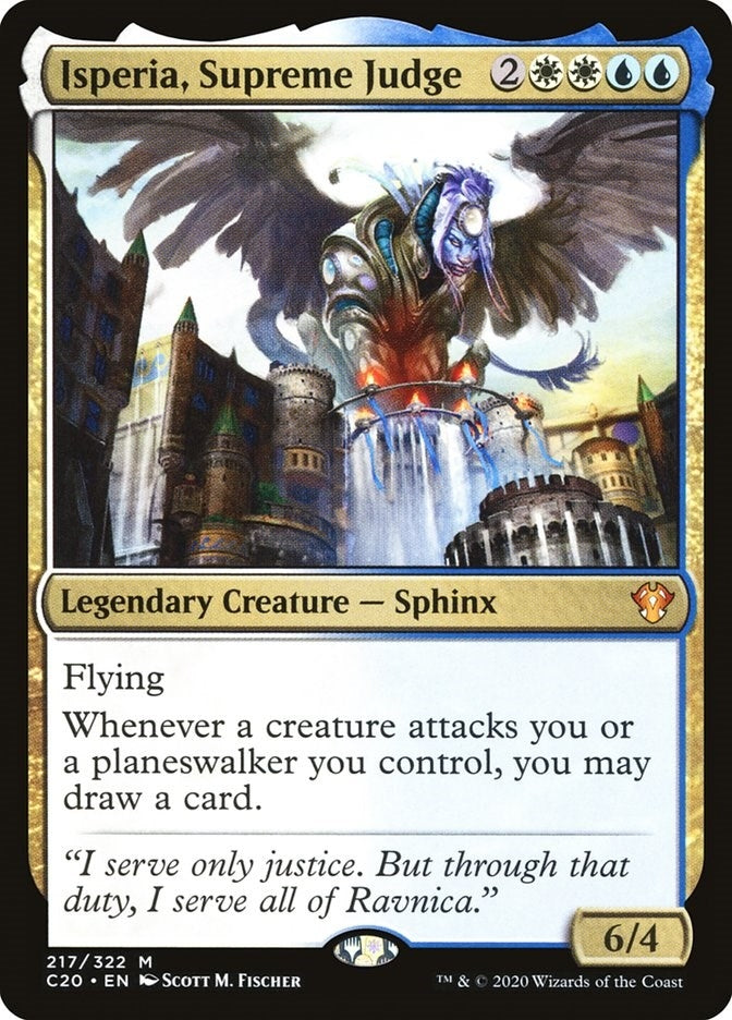 Image for Isperia, Supreme Judge (Commander 2020) (217) - Magic: The Gathering