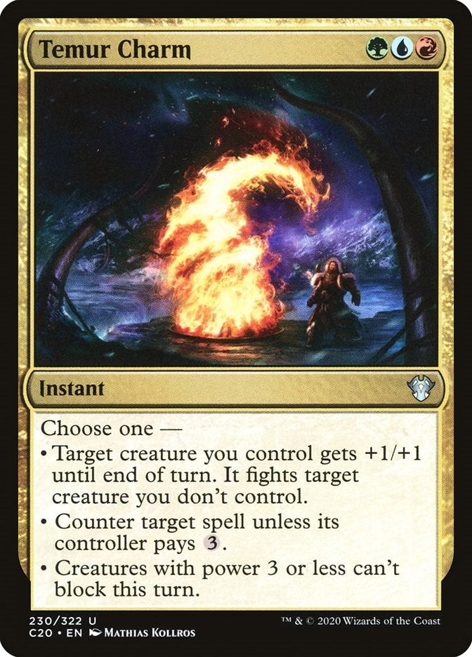 Image for Temur Charm (Commander 2020) (230) - Magic: The Gathering