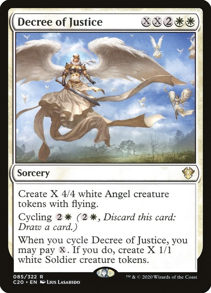 Image for Decree of Justice (Commander 2020) (85) - Magic: The Gathering
