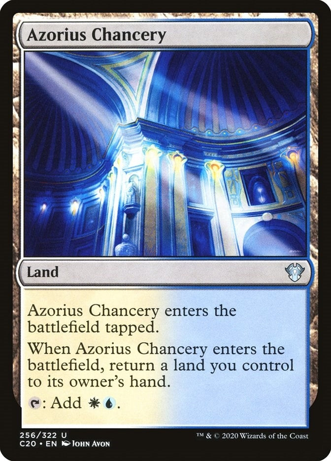 Image for Azorius Chancery (Commander 2020) (256) - Magic: The Gathering
