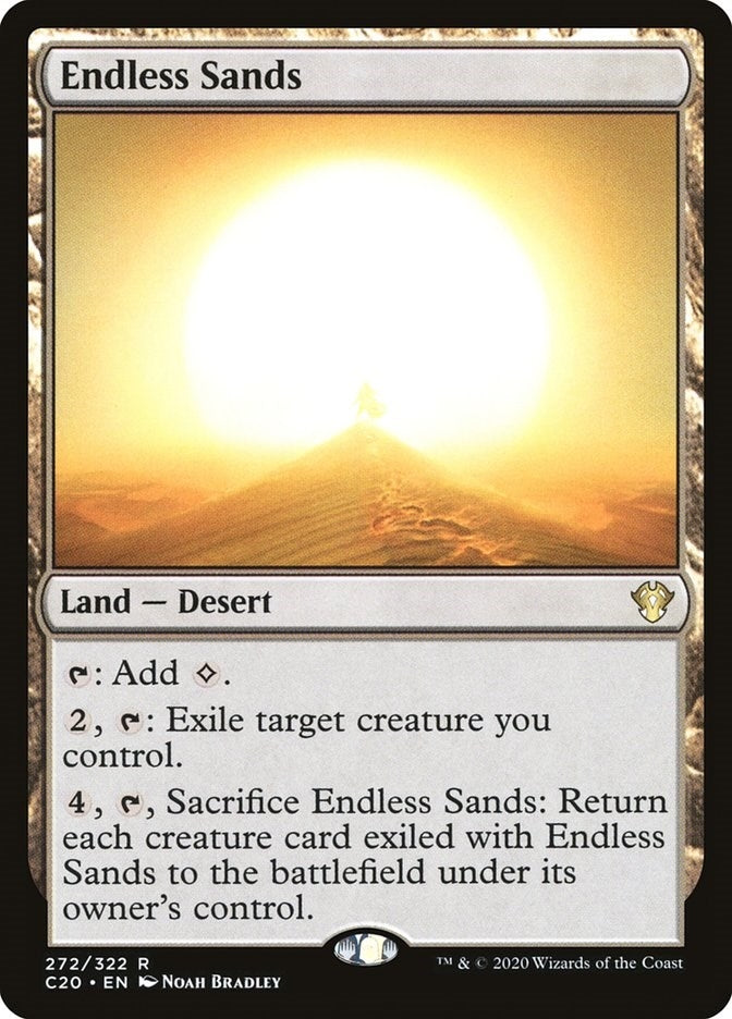 Image for Endless Sands (Commander 2020) (272) - Magic: The Gathering