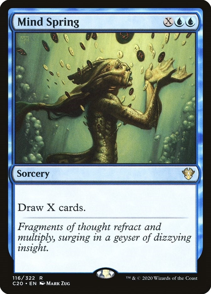 Image for Mind Spring (Commander 2020) (116) - Magic: The Gathering