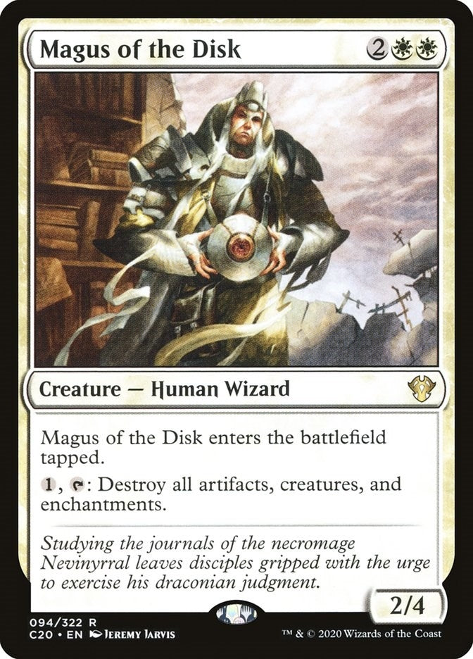 Image for Magus of the Disk (Commander 2020) (94) - Magic: The Gathering