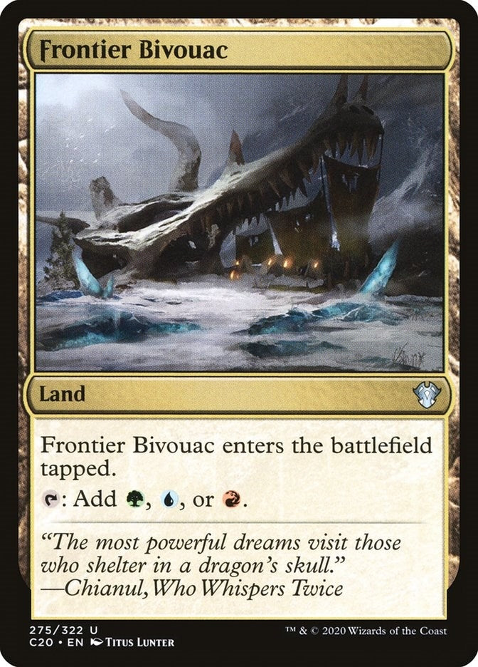 Image for Frontier Bivouac (Commander 2020) (275) - Magic: The Gathering