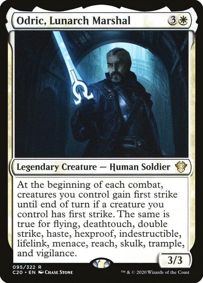 Image for Odric, Lunarch Marshal (Commander 2020) (95) - Magic: The Gathering