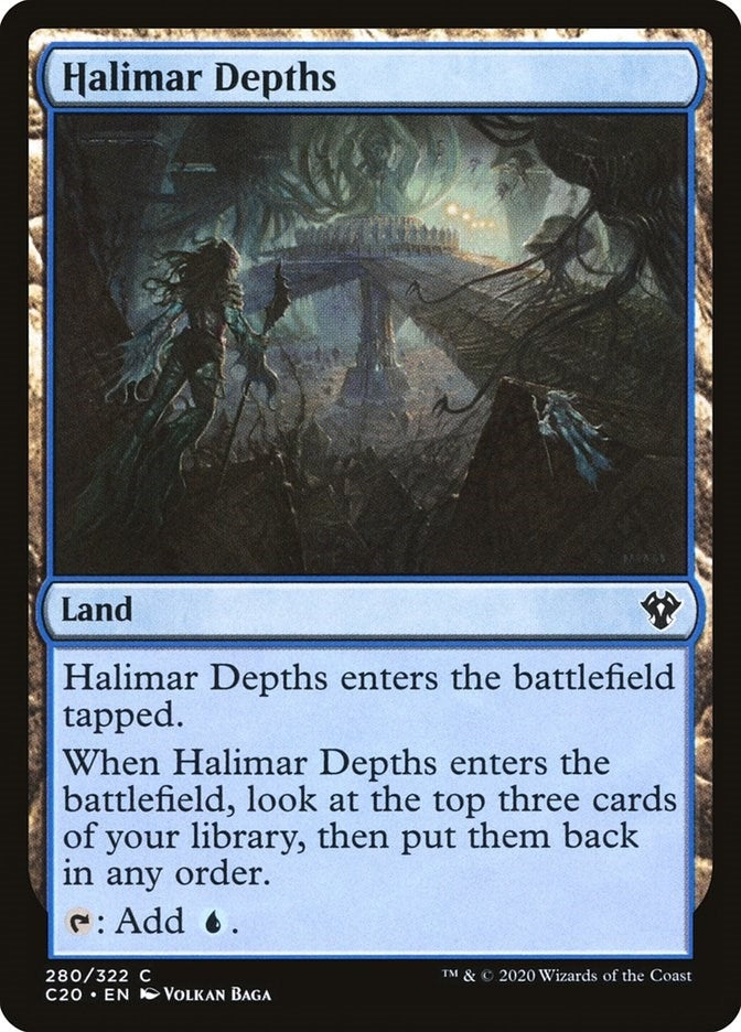 Image for Halimar Depths (Commander 2020) (280) - Magic: The Gathering