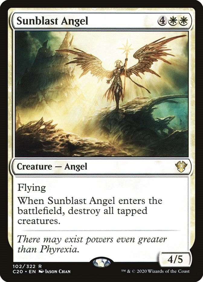 Image for Sunblast Angel (Commander 2020) (102) - Magic: The Gathering