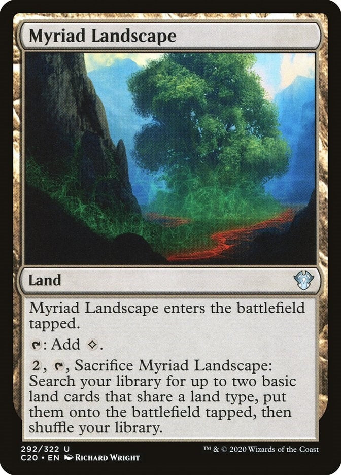Image for Myriad Landscape (Commander 2020) (292) - Magic: The Gathering