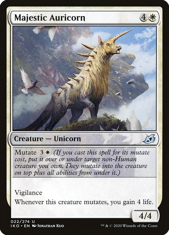Image for Majestic Auricorn (Ikoria: Lair of Behemoths) (22) - Magic: The Gathering