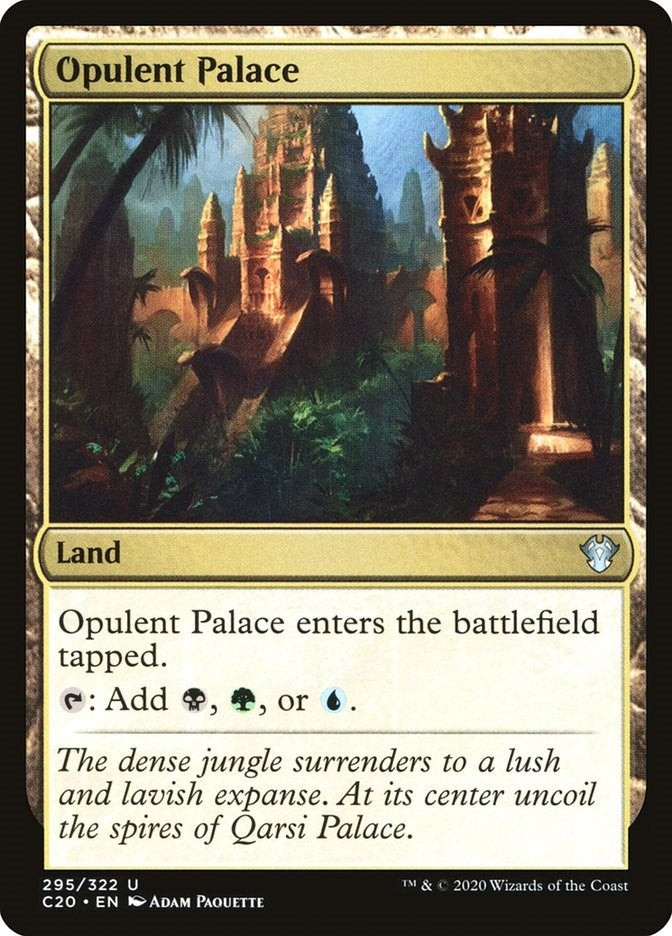 Image for Opulent Palace (Commander 2020) (295) - Magic: The Gathering