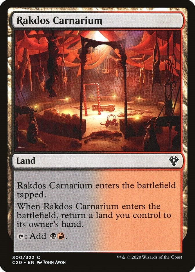 Image for Rakdos Carnarium (Commander 2020) (300) - Magic: The Gathering