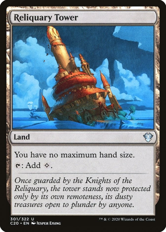 Image for Reliquary Tower (Commander 2020) (301) - Magic: The Gathering