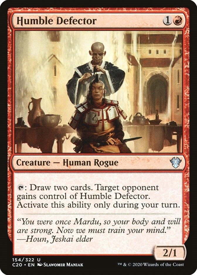 Image for Humble Defector (Commander 2020) (154) - Magic: The Gathering