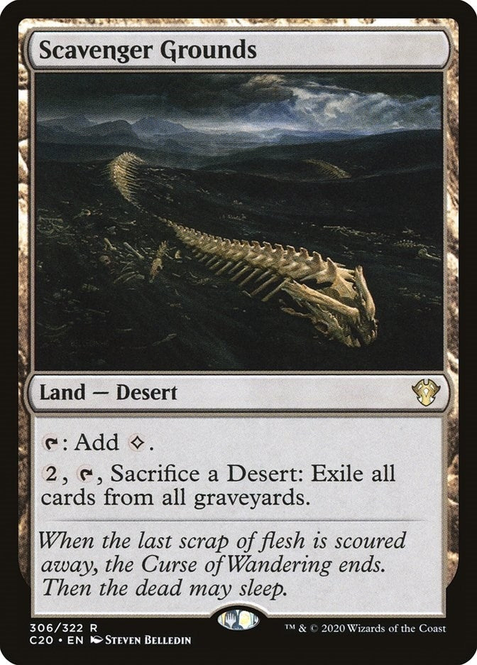 Image for Scavenger Grounds (Commander 2020) (306) - Magic: The Gathering