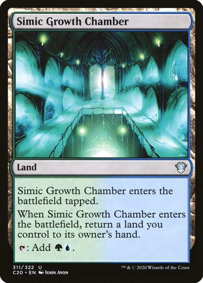 Image for Simic Growth Chamber (Commander 2020) (311) - Magic: The Gathering