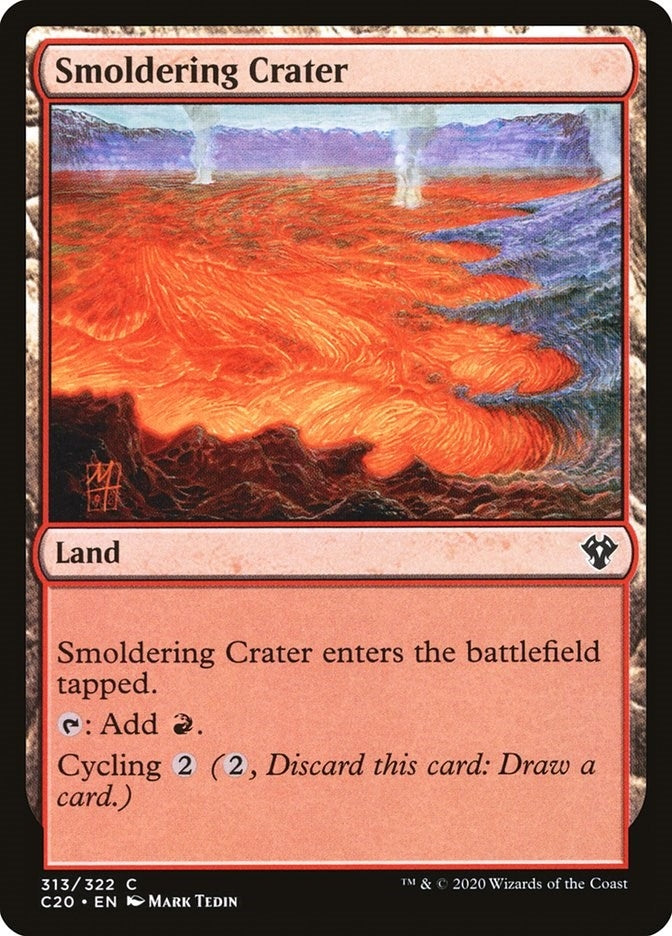 Image for Smoldering Crater (Commander 2020) (313) - Magic: The Gathering