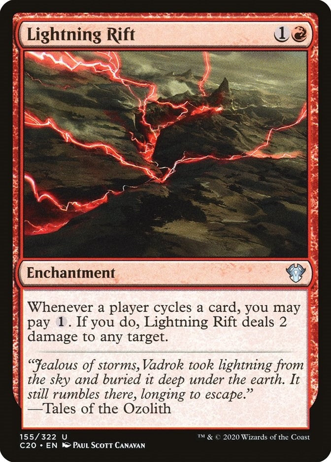 Image for Lightning Rift (Commander 2020) (155) - Magic: The Gathering