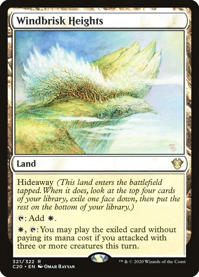 Image for Windbrisk Heights (Commander 2020) (321) - Magic: The Gathering