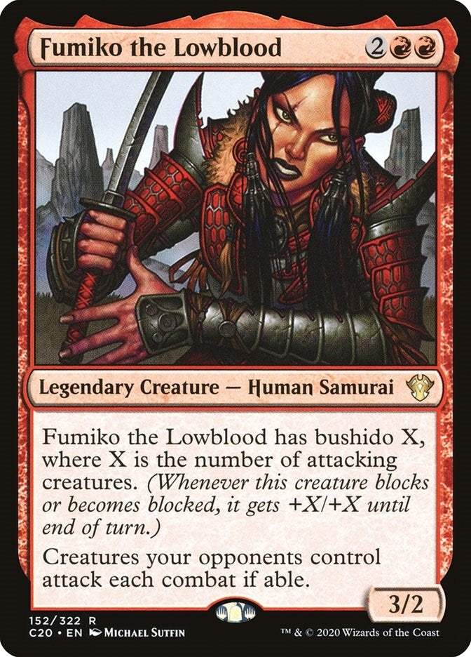 Image for Fumiko the Lowblood (Commander 2020) (152) - Magic: The Gathering